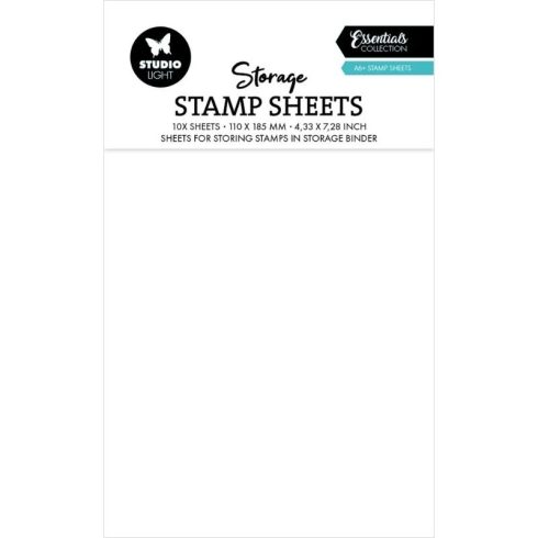 Studio Light – Storage Stamp Sheets leimasinarkki A6+ (10 kpl)