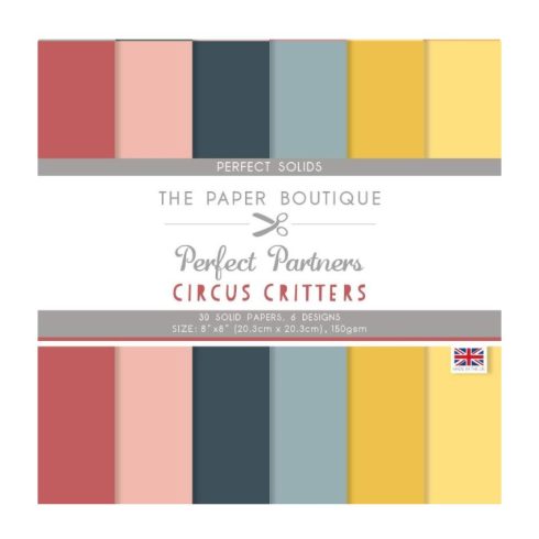 The Paper Boutique – Circus Critters paperilajitelma 20 x 20 cm