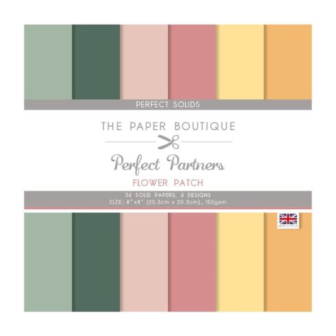 The Paper Boutique – Flower Patch paperilajitelma 20 x 20 cm