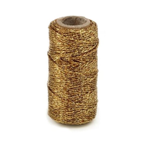 Vivant Flashy Cord Gold – kimalle koristenaru 25m