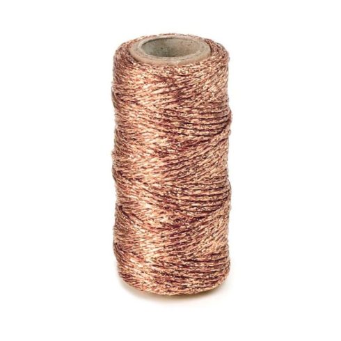 Vivant Flashy Cord Rose Gold – kimalle koristenaru 25m