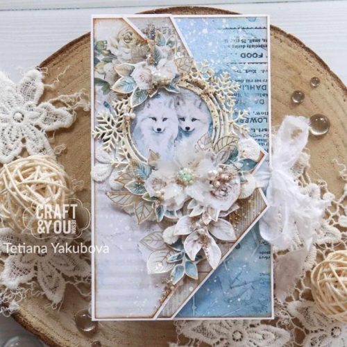 Craft You Design stanssi – SNOWFLAKES FRAME 4