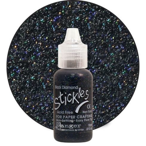 Glitter Glue Stickles Black Diamond 0.5 ft oz – Kimalleliima 14,8ml