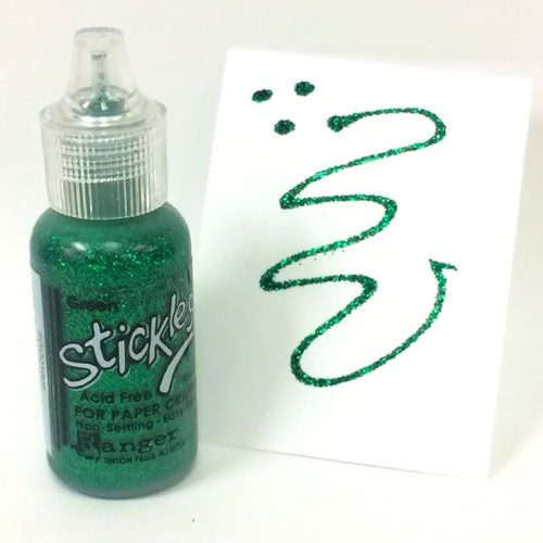 Glitter Glue Stickles Green 0.5 ft oz – Kimalleliima 14,8ml (1)