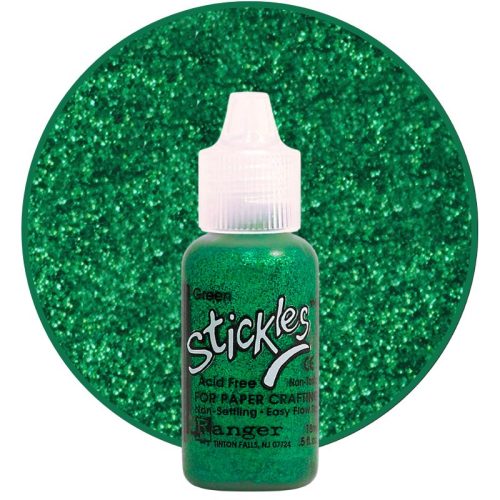 Glitter Glue Stickles Green 0.5 ft oz – Kimalleliima 14,8ml