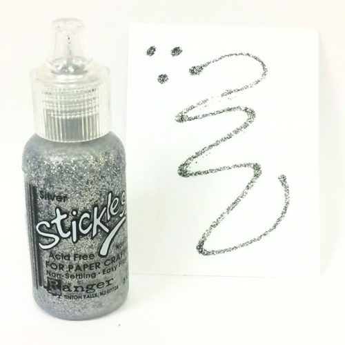 Glitter Glue Stickles Silver 0.5 ft oz – Kimalleliima 14,8ml (1)