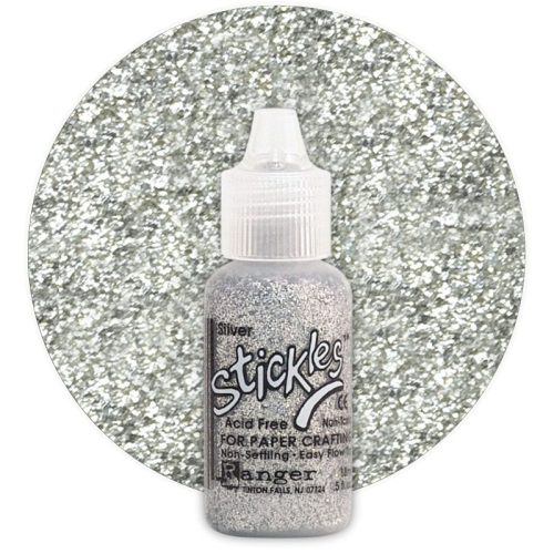 Glitter Glue Stickles Silver 0.5 ft oz – Kimalleliima 14,8ml