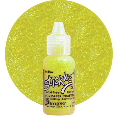 Glitter Glue Stickles Yellow 0.5 ft oz – Kimalleliima 14,8ml