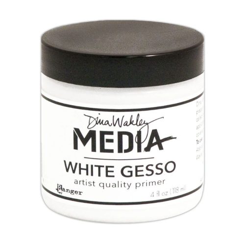 Ranger Dina Wakley Media Gesso White – Pohjustusaine valkoinen gesso 118ml