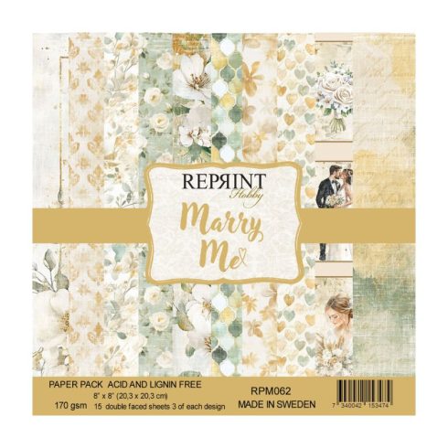 _Reprint – Marry Me 20 x 20 cm paperilajitelma