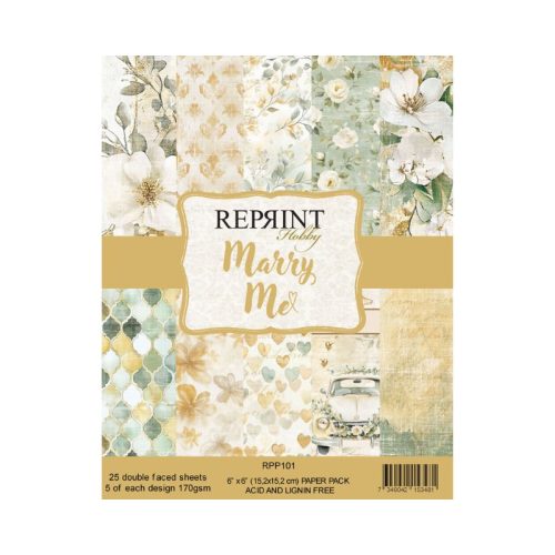 _Reprint – Marry Me paperilajitelma 15 x 15 cm