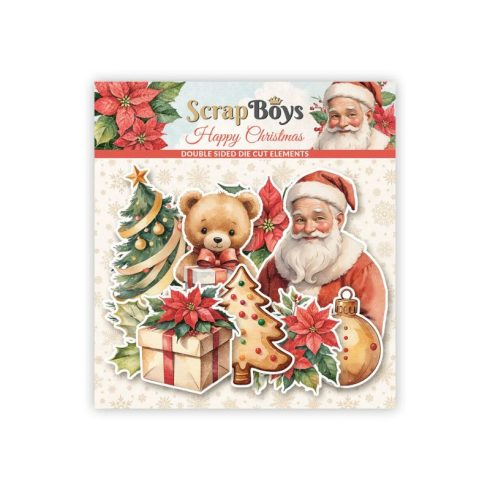 ScrapBoys – Happy Christmas leikekuvat (40 kpl)