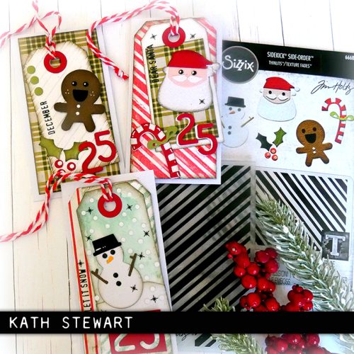 Sizzix Tim Holtz stanssi ja 2D kohokuviointikansio – VAULT SIDE ORDER CHRISTMAS MINIS1