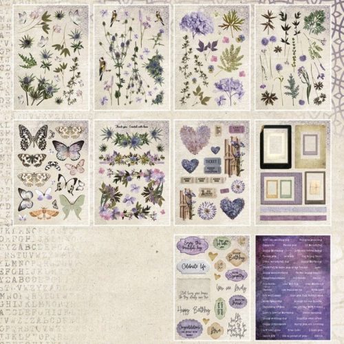 Studio Light Die Cut Paper Pad – Natures Dream 2 paperilehtio 390kpl A5 1