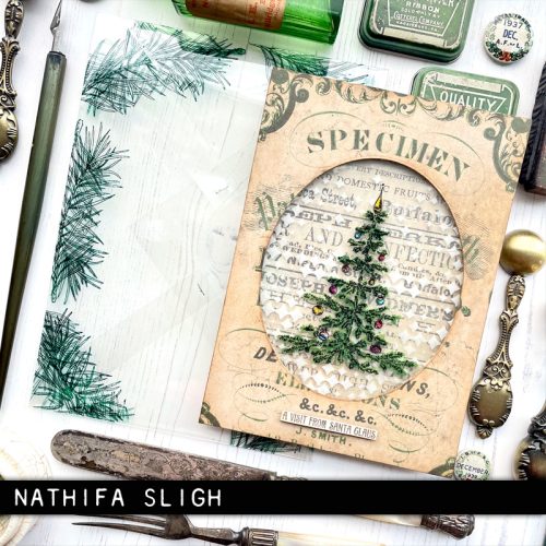 Tim Holtz Stampers Anonymous – Santa Visit leimasinsetti10