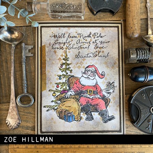 Tim Holtz Stampers Anonymous – Santa Visit leimasinsetti13