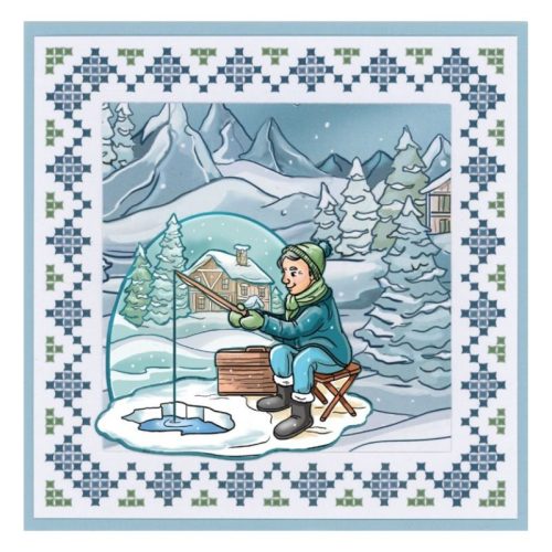 Yvonne Creations 3D-arkki – Nordic Winter Ice Fishing (1)